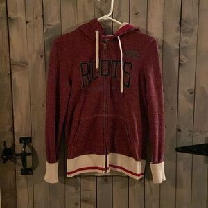 Burgundy roots sweater, sizes;xs